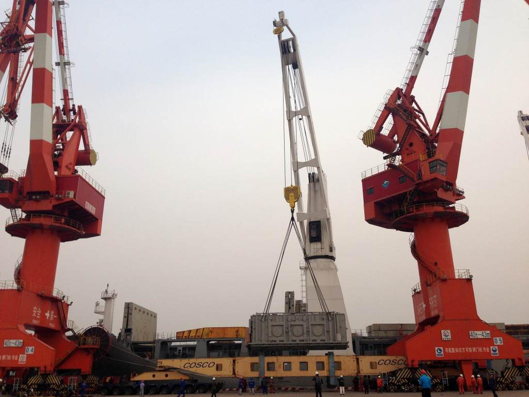 PPEN transformers loaded in Shanghai